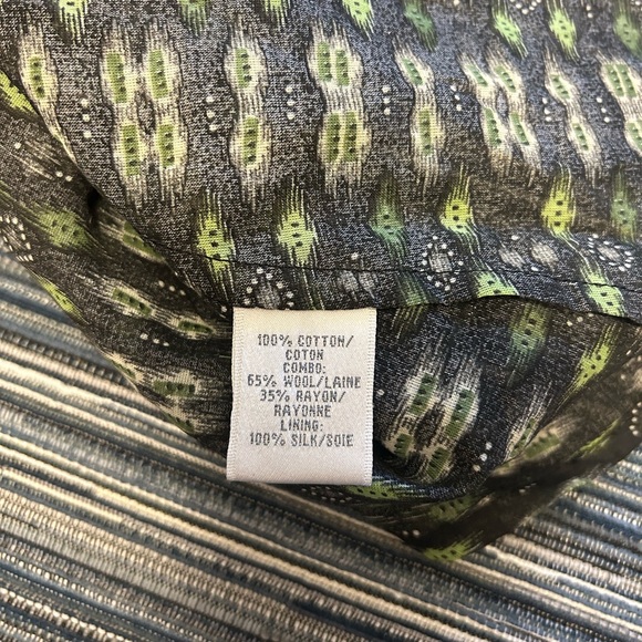 🆕Cynthia Steffe Green Printed Cami in Size 8 - Picture 5 of 5